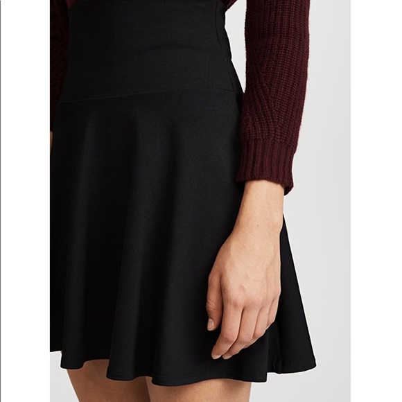 HIGH WAIST FLARE SKIRT - Picture 7 of 16